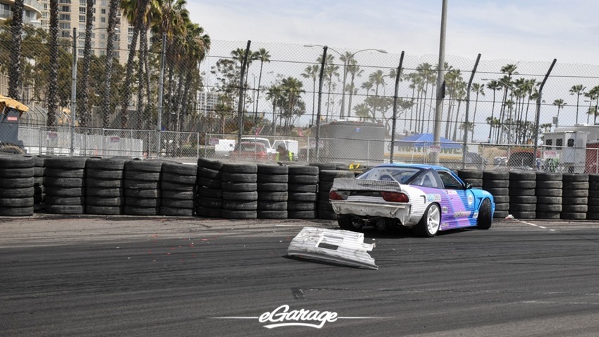 2014 Formula Drift Long Beach Nate Hamilton whoops